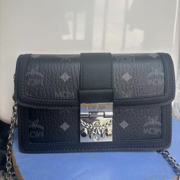 MCM Handbags - MCM Crossbody Bag Shoulder Bag Black